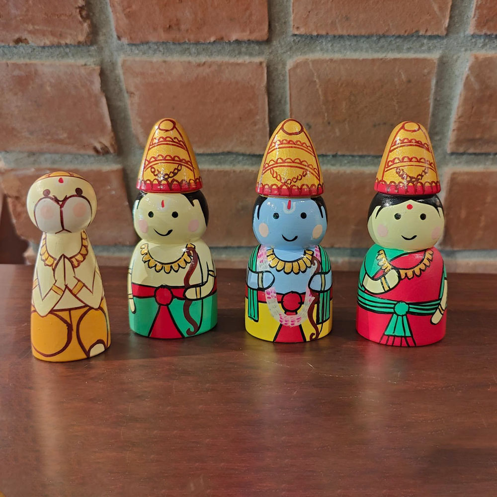 Handpainted Pegdolls