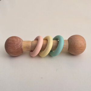 Wooden Rings Rattle