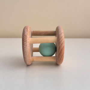 Wooden Roller Rattle